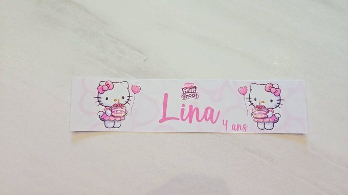 Etiquette Fruit shoot x6